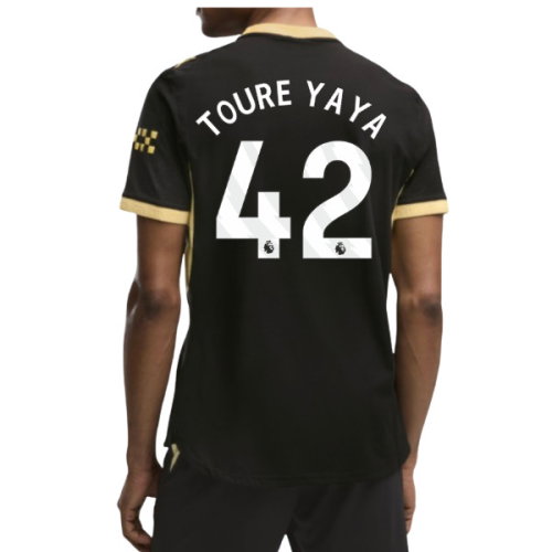 2026-2027 Man City Authentic Away Shirt (Toure Yaya 42)