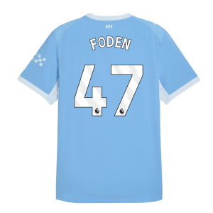 2026-2027 Man City Authentic Home Shirt (Foden 47)