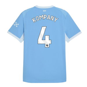 2026-2027 Man City Authentic Home Shirt (Kompany 4)
