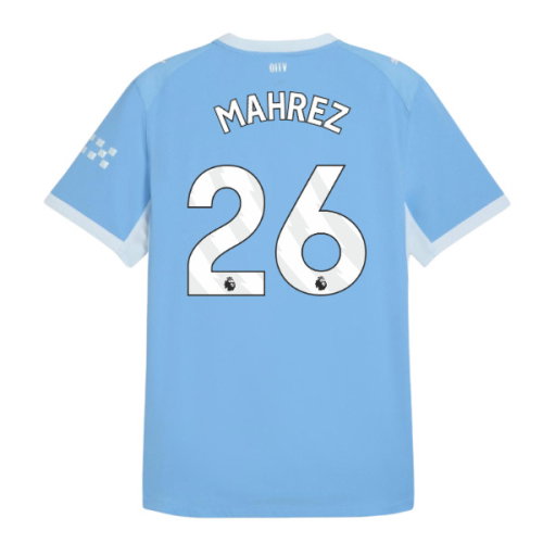 2026-2027 Man City Authentic Home Shirt (Mahrez 26)