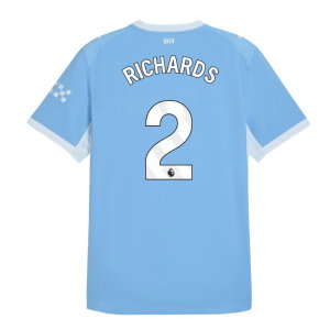 2026-2027 Man City Authentic Home Shirt (Richards 2)