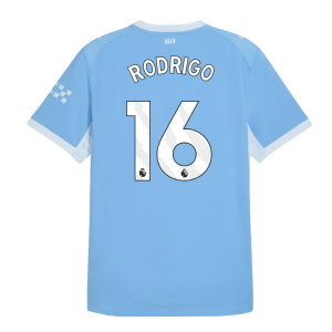 2026-2027 Man City Authentic Home Shirt (Rodrigo 16)