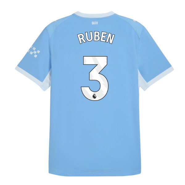 2026-2027 Man City Authentic Home Shirt (Ruben 3)