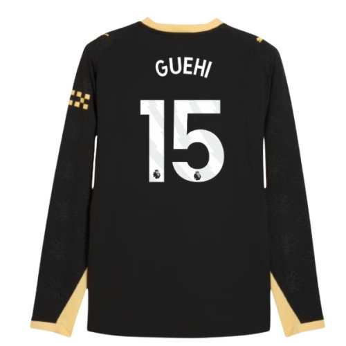 2026-2027 Man City Authentic Long Sleeve Away Shirt (Guehi 15)