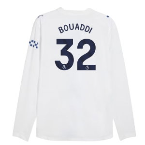 2026-2027 Man City Authentic Long Sleeve Third Shirt (Bouaddi 32)