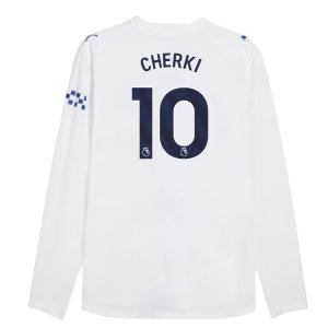 2026-2027 Man City Authentic Long Sleeve Third Shirt (Cherki 10)