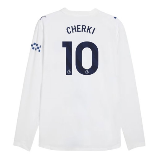2026-2027 Man City Authentic Long Sleeve Third Shirt (Cherki 10)