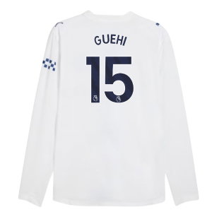 2026-2027 Man City Authentic Long Sleeve Third Shirt (Guehi 15)