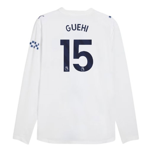 2026-2027 Man City Authentic Long Sleeve Third Shirt (Guehi 15)