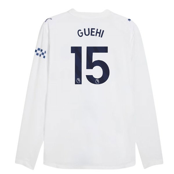 2026-2027 Man City Authentic Long Sleeve Third Shirt (Guehi 15)