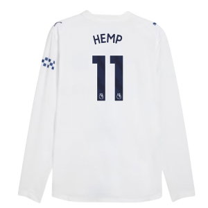 2026-2027 Man City Authentic Long Sleeve Third Shirt (Hemp 11)