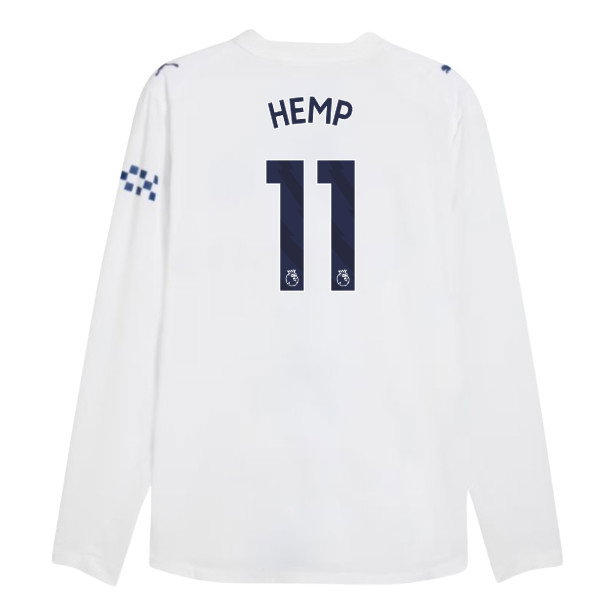 2026-2027 Man City Authentic Long Sleeve Third Shirt (Hemp 11)