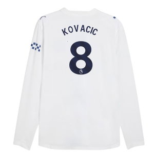 2026-2027 Man City Authentic Long Sleeve Third Shirt (Kovacic 8)