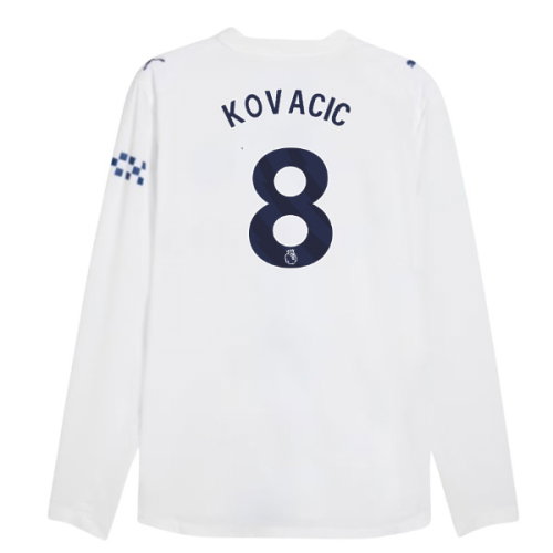 2026-2027 Man City Authentic Long Sleeve Third Shirt (Kovacic 8)