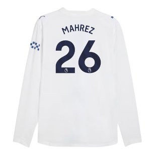 2026-2027 Man City Authentic Long Sleeve Third Shirt (Mahrez 26)