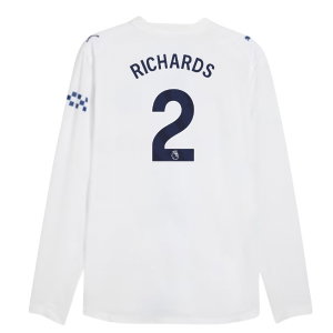2026-2027 Man City Authentic Long Sleeve Third Shirt (Richards 2)