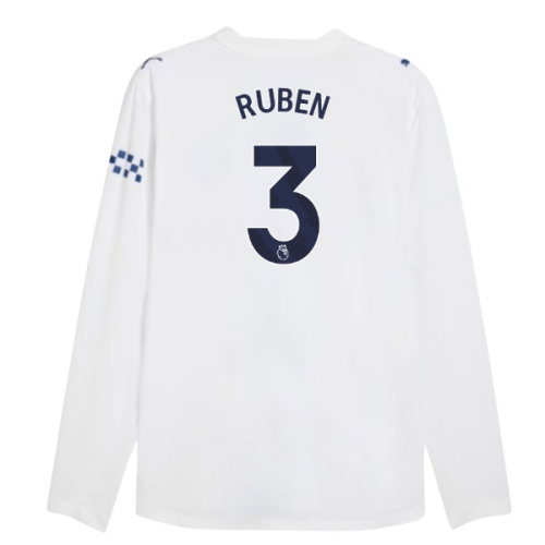 2026-2027 Man City Authentic Long Sleeve Third Shirt (Ruben 3)