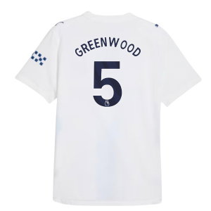2026-2027 Man City Authentic Third Shirt (Greenwood 5)