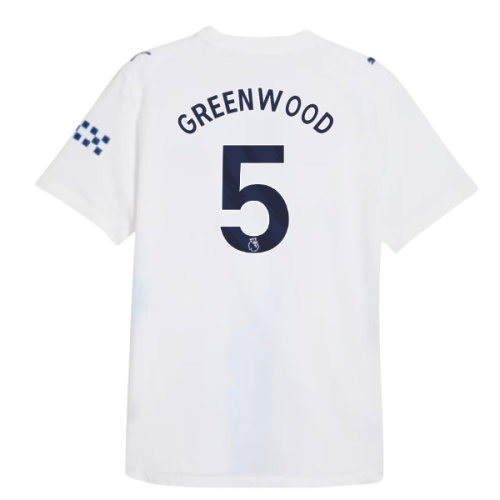 2026-2027 Man City Authentic Third Shirt (Greenwood 5)