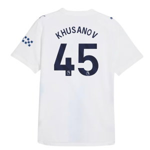 2026-2027 Man City Authentic Third Shirt (Khusanov 45)