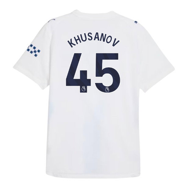2026-2027 Man City Authentic Third Shirt (Khusanov 45)
