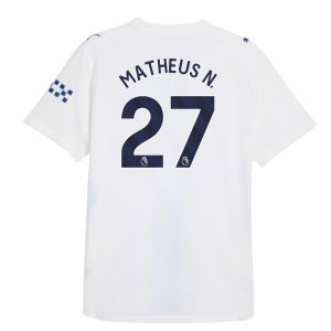 2026-2027 Man City Authentic Third Shirt (Matheus N. 27)
