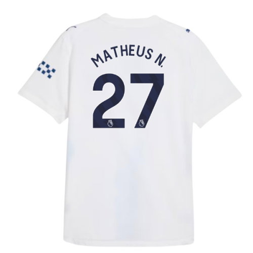 2026-2027 Man City Authentic Third Shirt (Matheus N. 27)