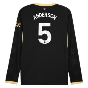 2026-2027 Man City Away Long Sleeve Shirt (Anderson 5)