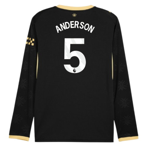 2026-2027 Man City Away Long Sleeve Shirt (Anderson 5)