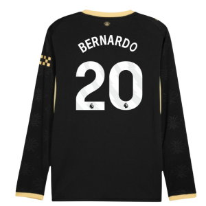 2026-2027 Man City Away Long Sleeve Shirt (Bernardo 20)