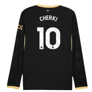 2026-2027 Man City Away Long Sleeve Shirt (Cherki 10)