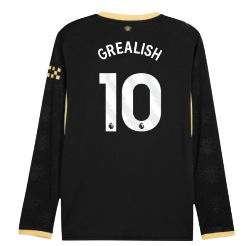 2026-2027 Man City Away Long Sleeve Shirt (Grealish 10)