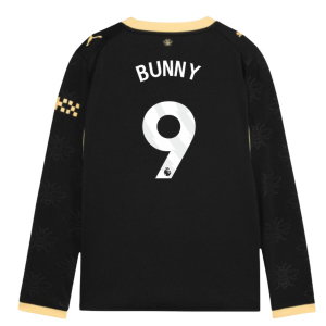 2026-2027 Man City Away Long Sleeve Shirt (Kids) (Bunny 9)