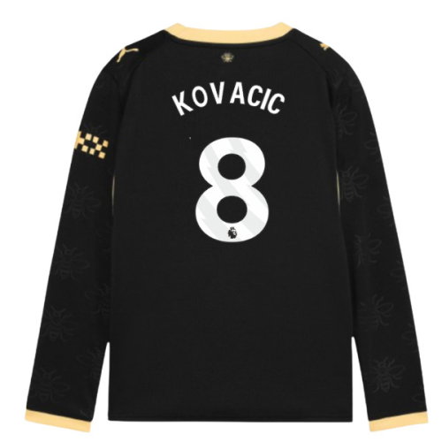 2026-2027 Man City Away Long Sleeve Shirt (Kids) (Kovacic 8)