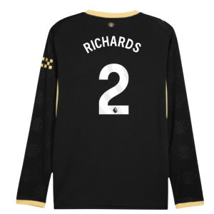 2026-2027 Man City Away Long Sleeve Shirt (Richards 2)