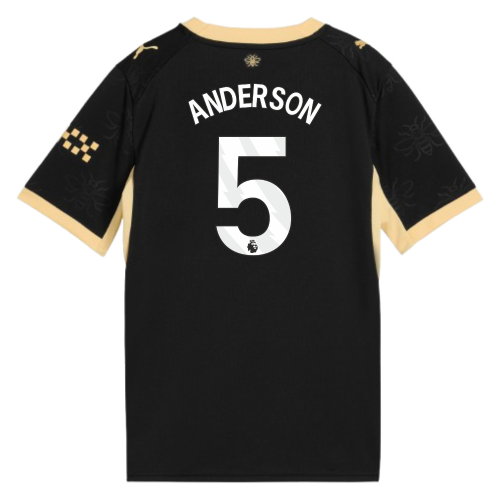 2026-2027 Man City Away Shirt (Kids) (Anderson 5)