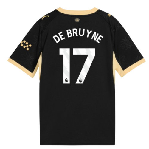 2026-2027 Man City Away Shirt (Kids) (De Bruyne 17)