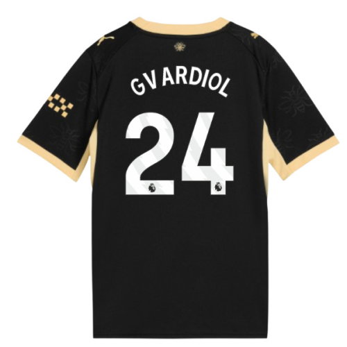 2026-2027 Man City Away Shirt (Kids) (Gvardiol 24)