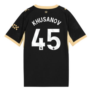 2026-2027 Man City Away Shirt (Kids) (Khusanov 45)