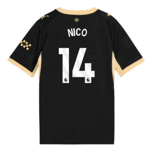 2026-2027 Man City Away Shirt (Kids) (Nico 14)