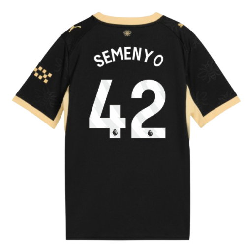 2026-2027 Man City Away Shirt (Kids) (Semenyo 42)