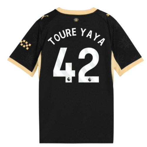 2026-2027 Man City Away Shirt (Kids) (Toure Yaya 42)