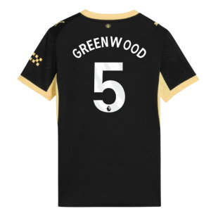 2026-2027 Man City Away Shirt (Womens) (Greenwood 5)
