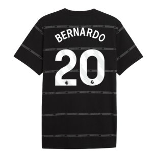 2026-2027 Man City ftblCulture Tee AOP (Black) (Bernardo 20)