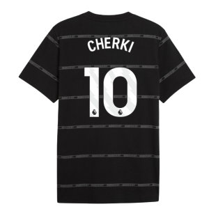 2026-2027 Man City ftblCulture Tee AOP (Black) (Cherki 10)