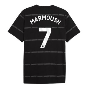 2026-2027 Man City ftblCulture Tee AOP (Black) (Marmoush 7)