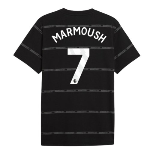 2026-2027 Man City ftblCulture Tee AOP (Black) (Marmoush 7)