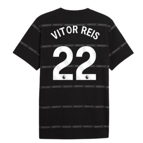 2026-2027 Man City ftblCulture Tee AOP (Black) (Vitor Reis 22)