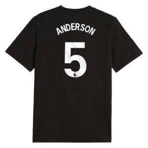2026-2027 Man City FtblCulture Tee (Black) (Anderson 5)