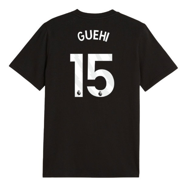 2026-2027 Man City FtblCulture Tee (Black) (Guehi 15)